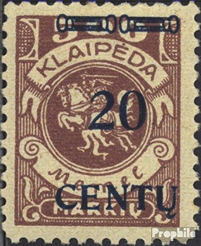 Memelgebiet 171 Tested unmounted Mint/Never hinged ** MNH 1923 Supplementary Issue (Stamps for Collectors)