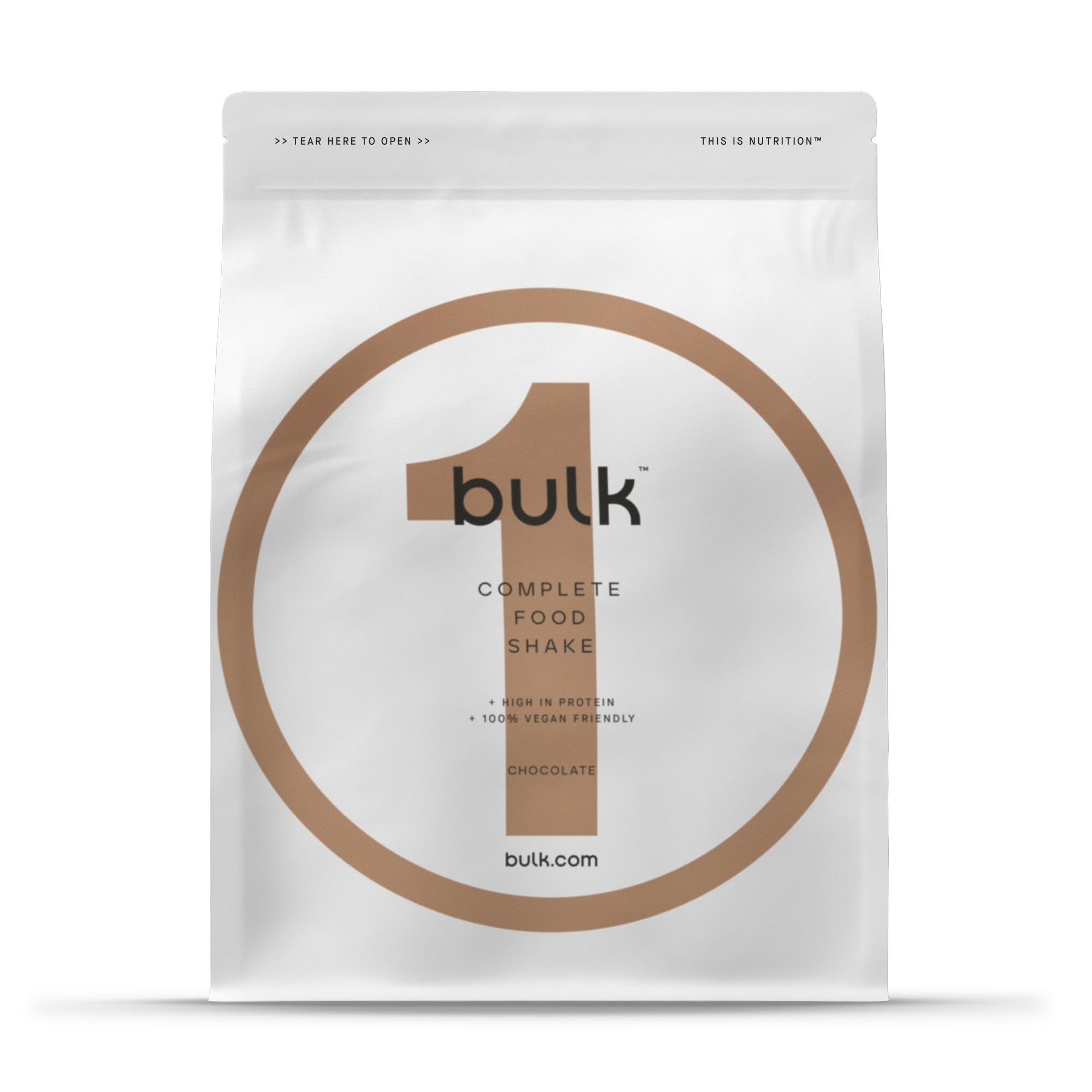 Bulk 1, Complete Food Shake, Chocolat, 3 Kg
