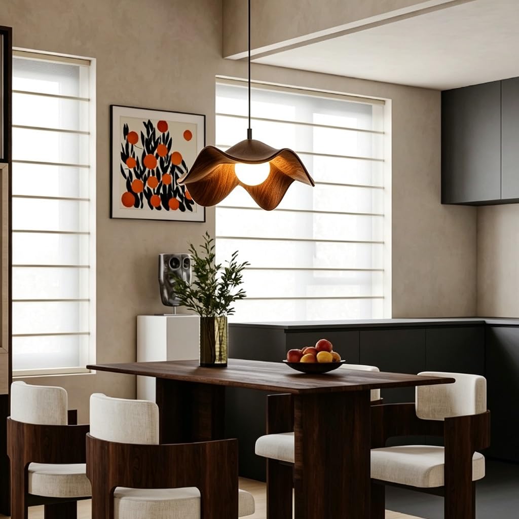 Lustre décoratif ondulé Lustres bohème en fer forgé Plafonnier italien moderne Hauteur du câble de suspension réglable Compatible avec une ampoule G9 Idéal pour les chambres les cuisines