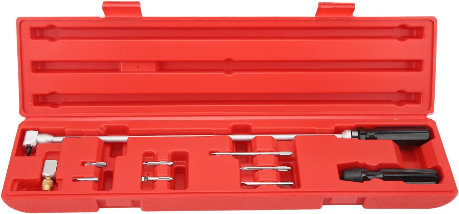 Caoeal Carburetor Pilot Screw Adjusting Tool Set, 90 Degree