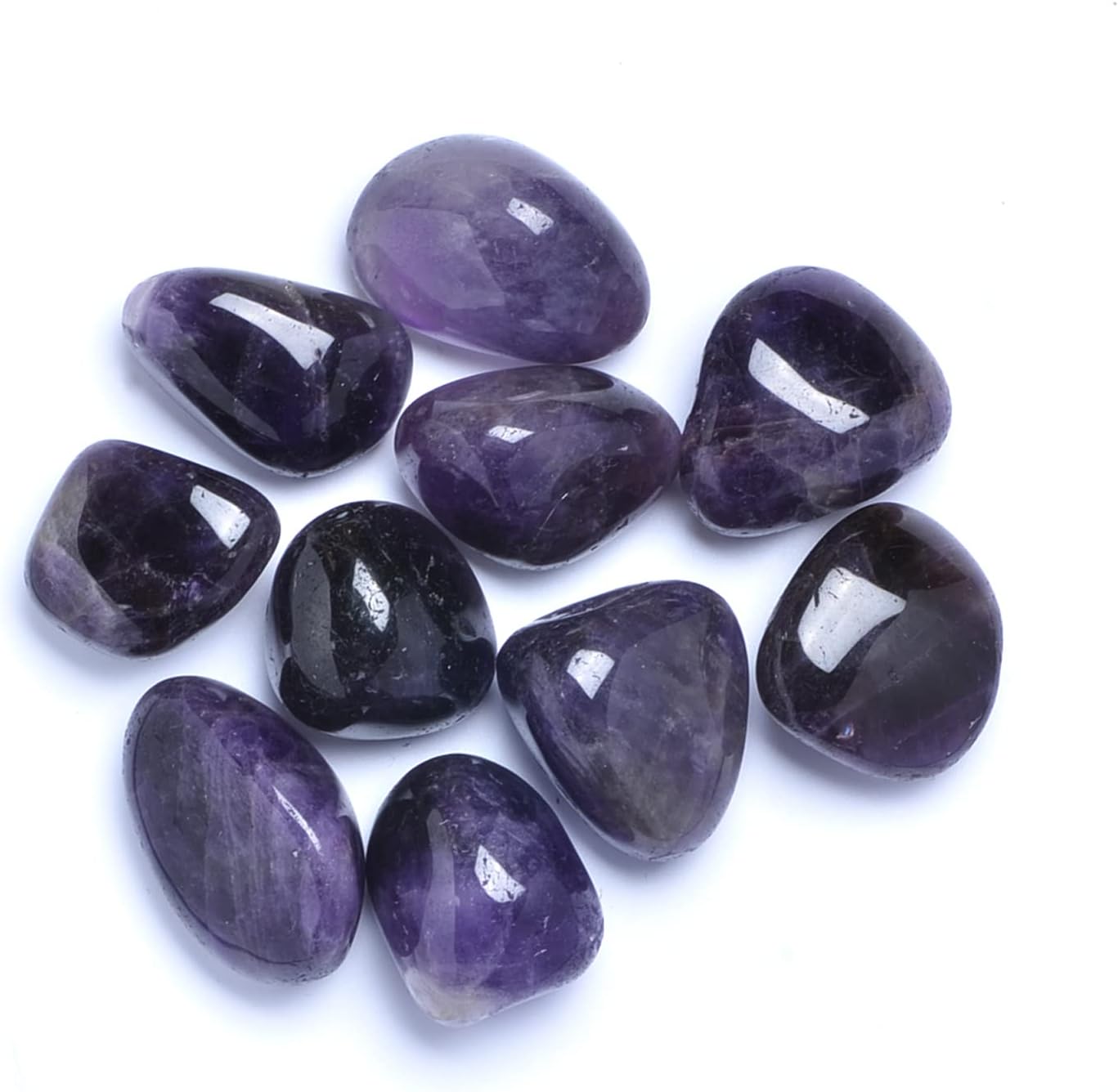 200g Amethyst Crystals Tumbled Crystals Bulk Natural Bahrain Ubuy