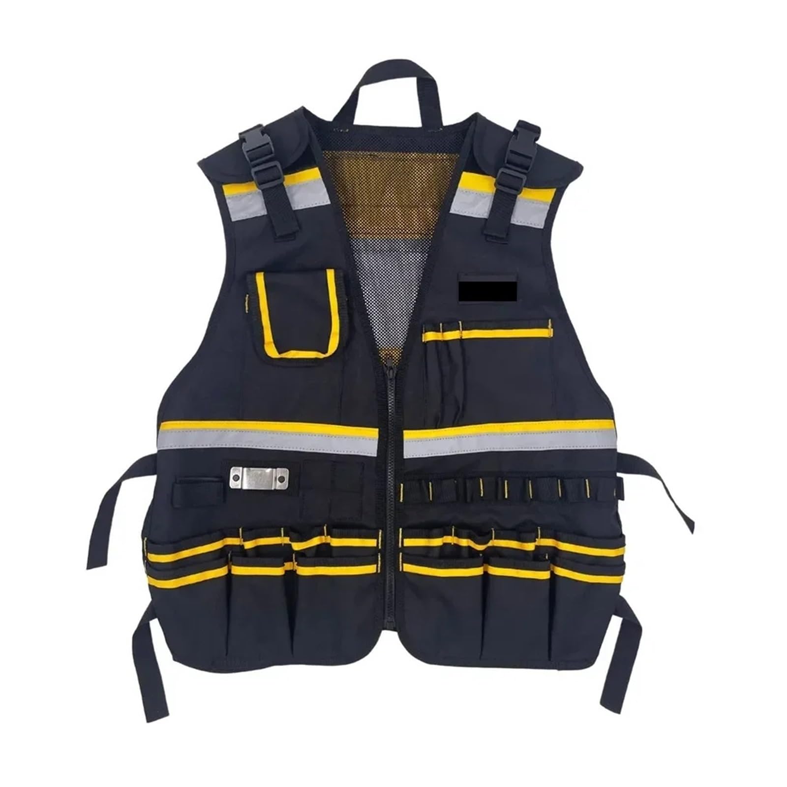 Chaleco de Herramientas Portable Heavy Duty Tool Vest With Adjustable Shoulder Strap Durable Multi Pocket Bag For Electricians And Carpenters