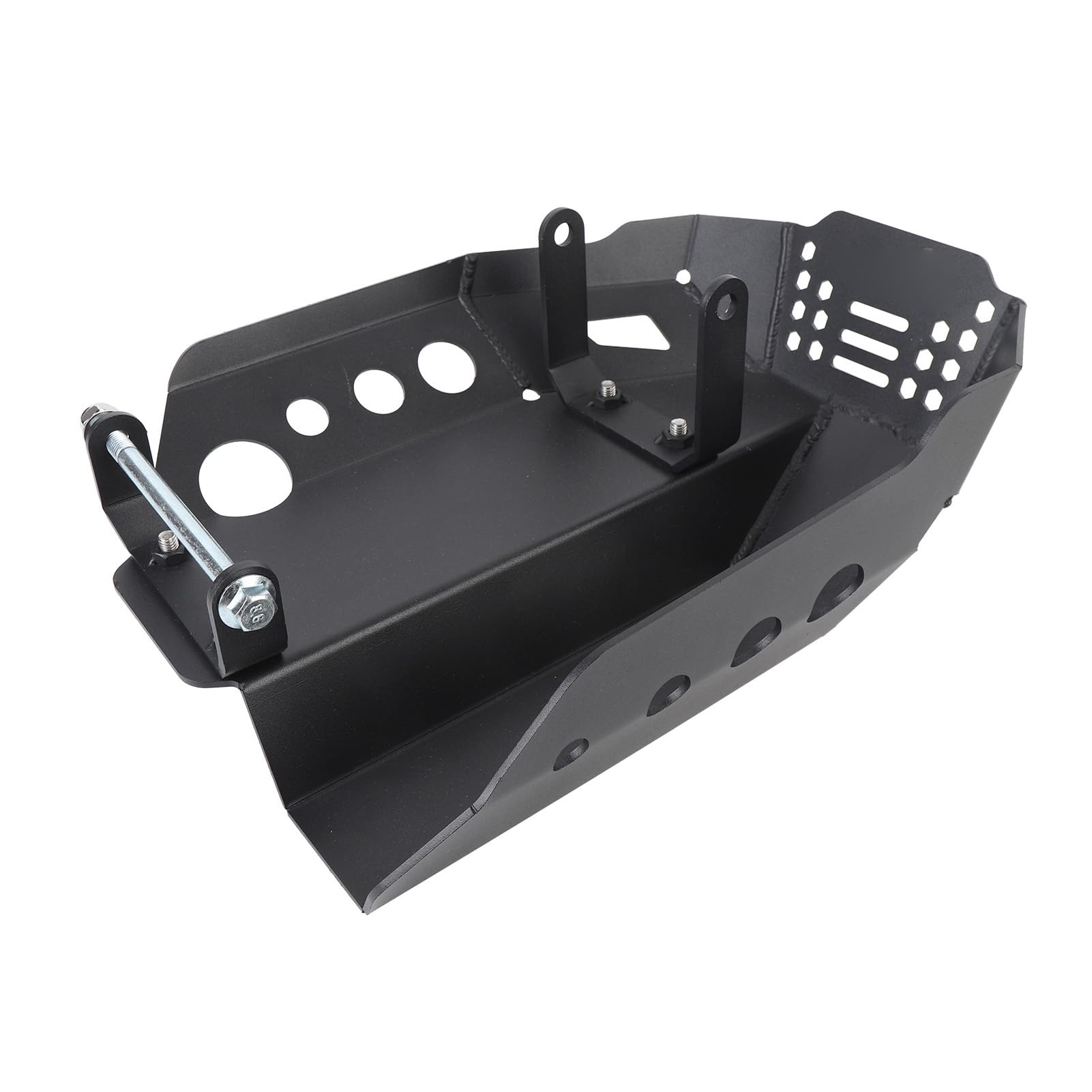 Motorrad Motor Unterfahrschutz Aluminium Motorgehäuse Schutzplatte Ersatz für CL250 CL300 Motorrahmen Schutzplatte Unterboden Schutz Schutz gegen Steinschlag Schmutz Straße und Gel