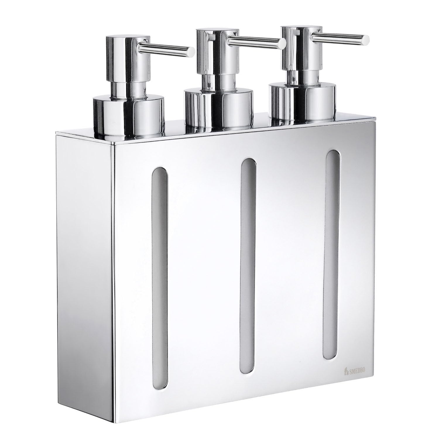 Smedbo SME, Polished Chrome FK259 Soap Dispenser Wallmount, 16.7 x 6 x 21 cm