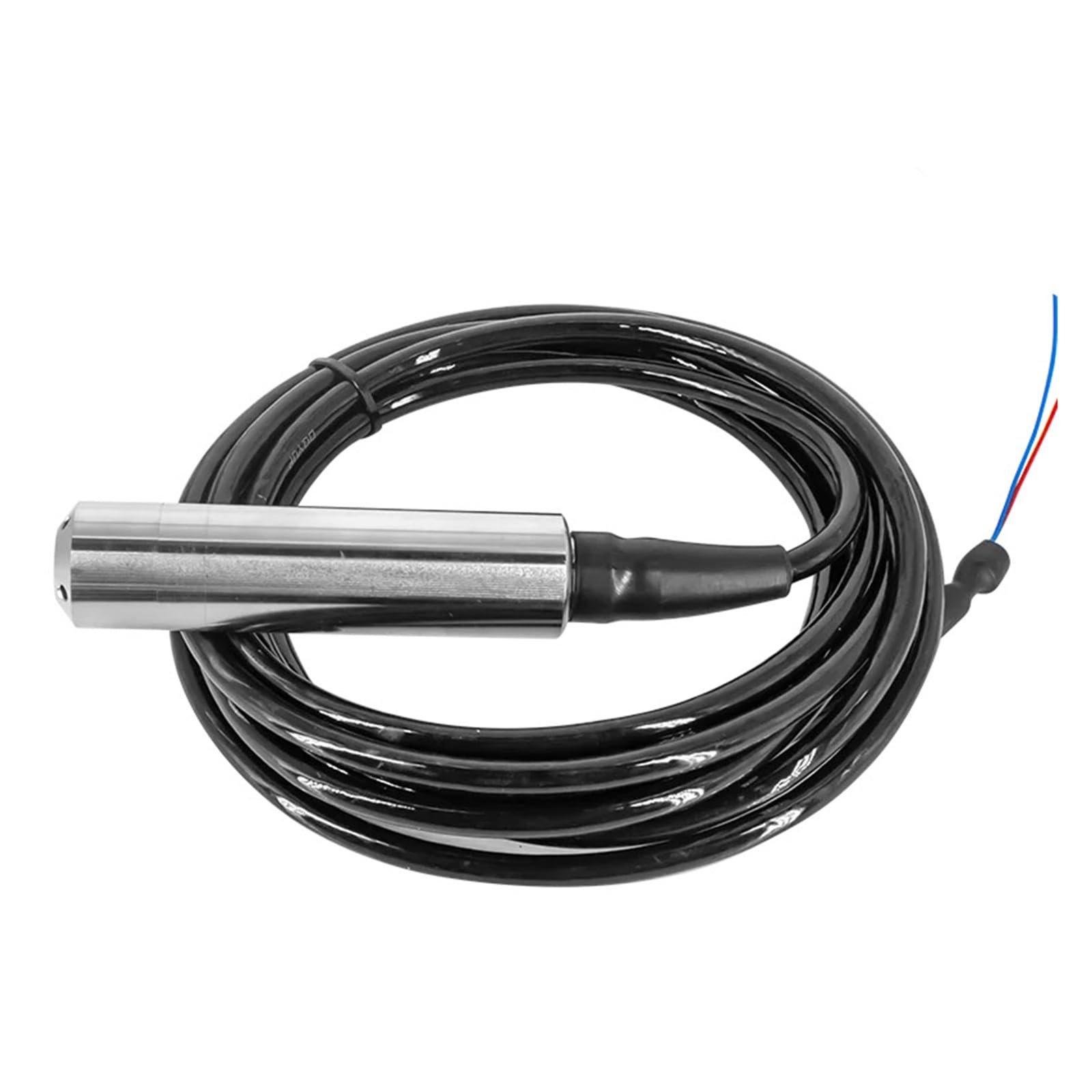Trasmettitore del sensore di livello idrostatico sommergibile da 0-5 V, uscita RS485 da 4-20 mA, misuratore del trasduttore di livello Impermeabile(0-10V DC12-30V,1m range 2m cable)