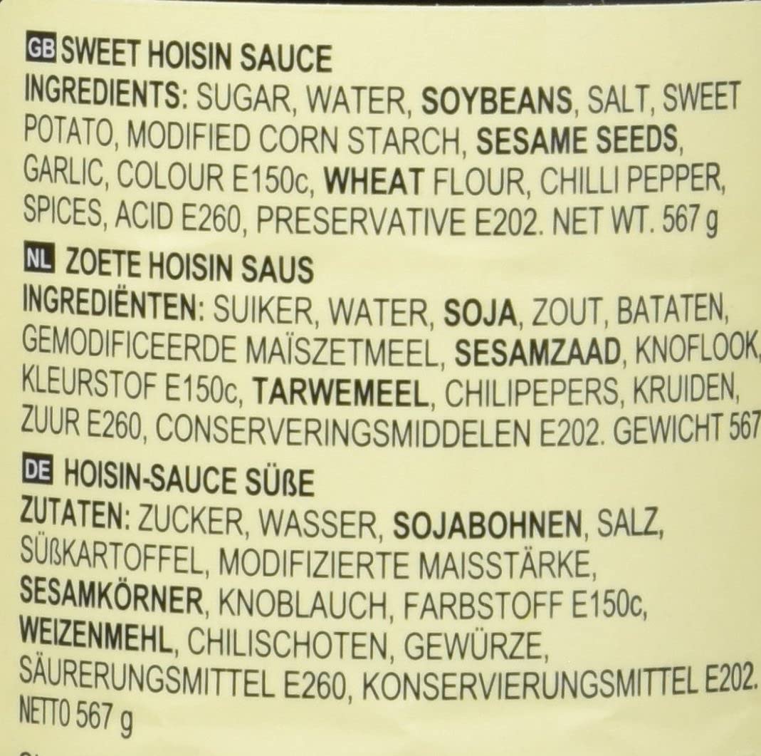 La Salsa Hoisin LEE KUM KEE 567g China - Pack de 3 uds