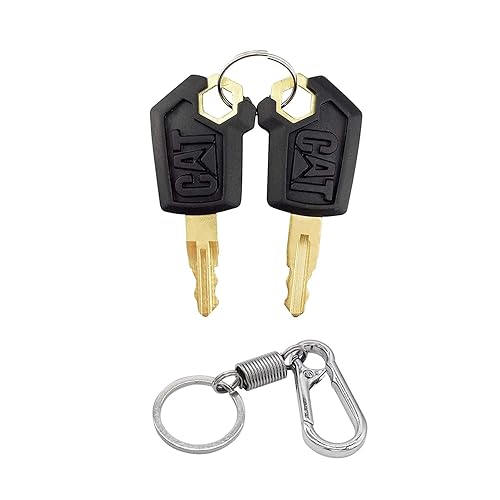 5P8500 5P-8500 Llaves de encendido con llavero para equipos pesados Caterpillar (2/Pack)