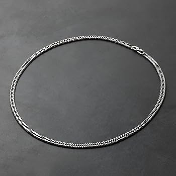 Amazon | [PURÉZZA] メンズ 純チタン ネックレス チェーン アレルギー