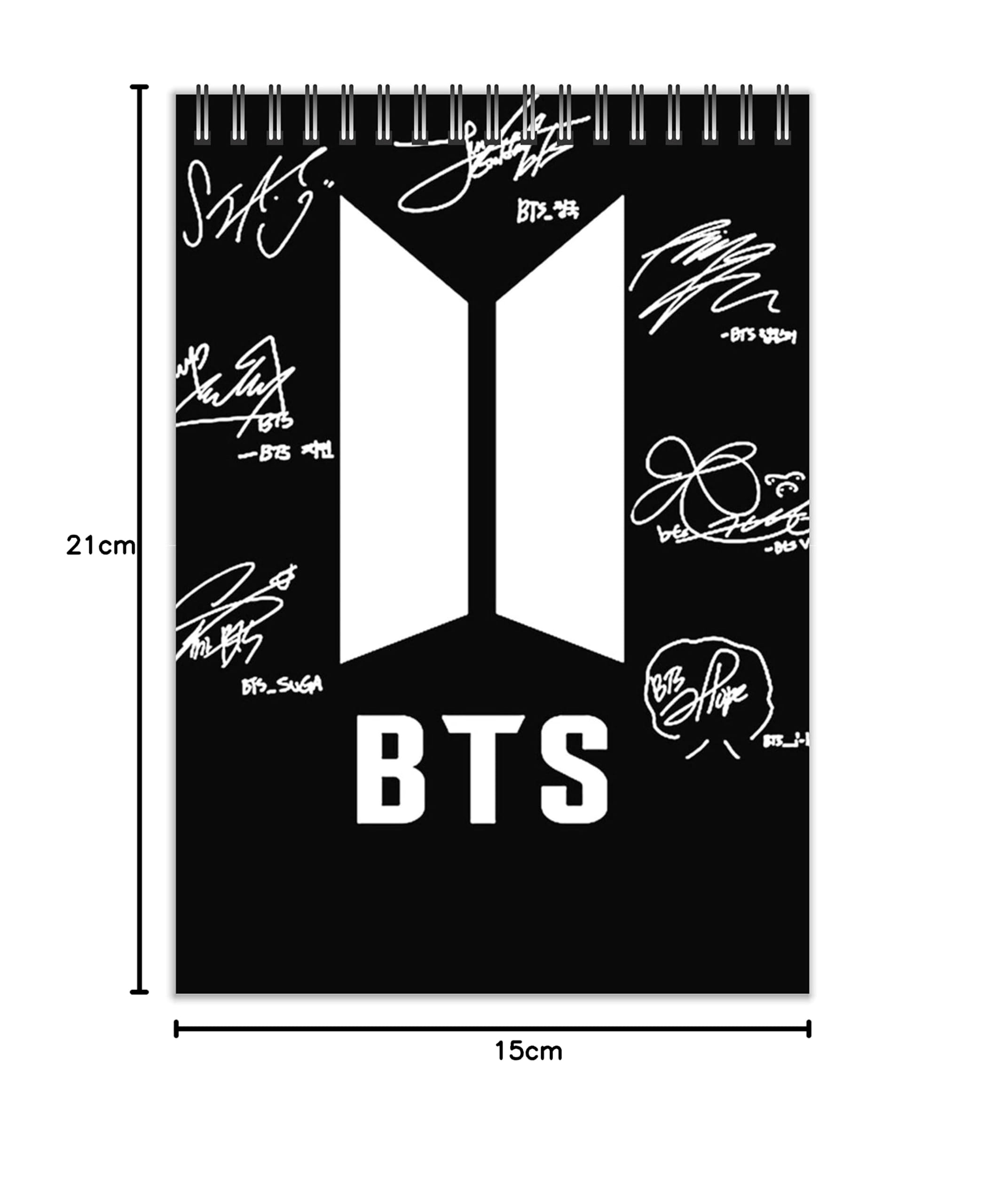 Ganymede Mart BTS Bangtan Boys Signature Autograph_06 (50 Sheets