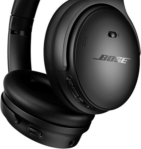 Miniatura 5 de Bose QuietComfort - Auriculares inalámbricos con cancelación de ruido, Bluetooth sobre la oreja con hasta 24 horas de duración de la batería, color