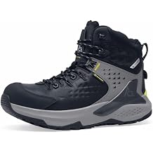 ACE Mens Slip-Resistant Nano-Composite-Toe Ankle Boots - Lightweight, Waterproof, Electrical-Hazard EH Rated Work Boots for Men in Construction, Utility, Maintenance - Redrock 6" CT