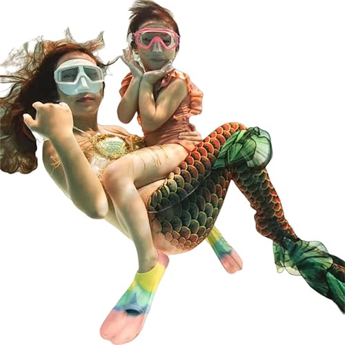 Miniatura 4 de High Elasticity Short Swim Flipper Soft Silicone Fins for Enhanced Stability Flexible Ankle Swimming Gear Silicone Texture