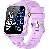 Phyulls Kids Smart Watches Girls Gifts Age 3-12, Smart Watch for Kids with 39 Games Camera Video Recorder Music Player Alarm Calculator Stopwatch Flashlight Pedometer Gift Toys for Girls Ages 5 6 7 8 9 10