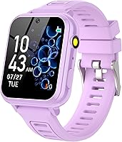 Phyulls Kids Smart Watch Girls Boys 3-12: 39 Games, Camera, Music, Pedometer, Alarm - Fun No-SIM Toy Gift