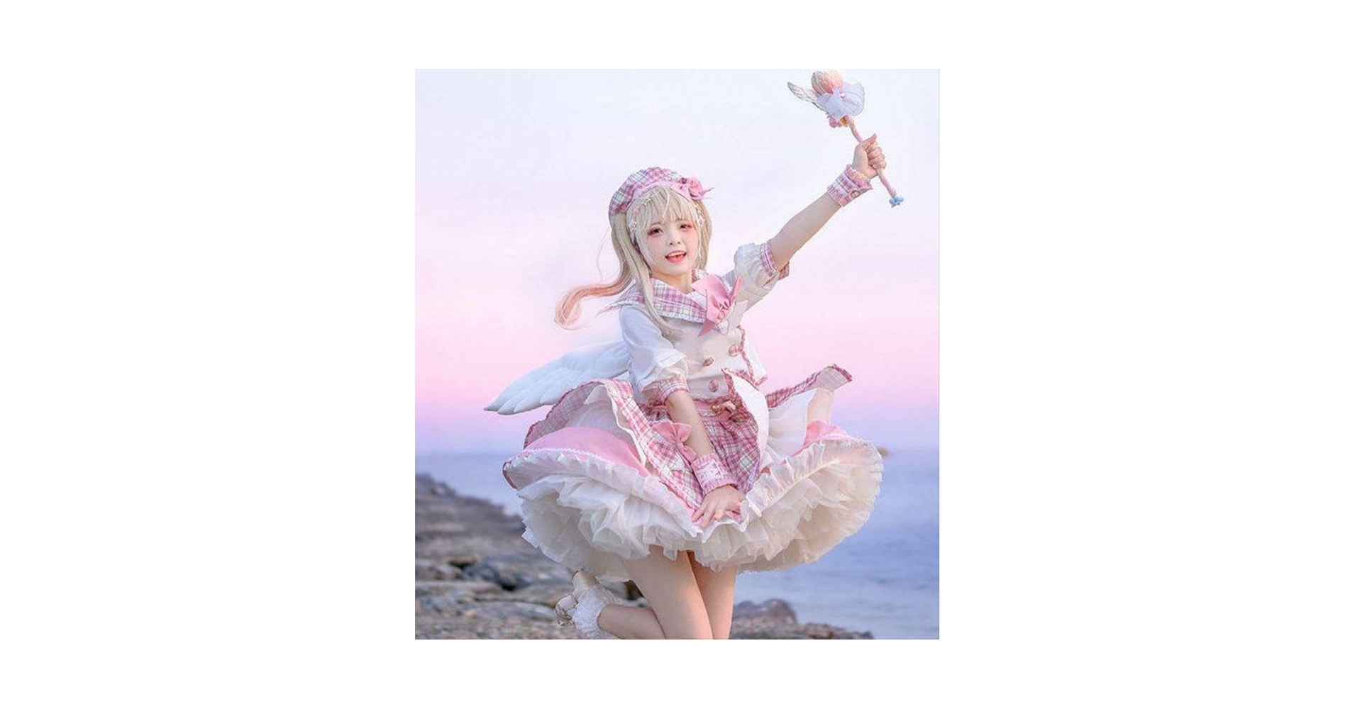 桜中華ロリータ宮廷ドレスamavel alice angelic  pretty 桜中華ロリータ宮廷ドレスamavel alice angelic pretty|mercari