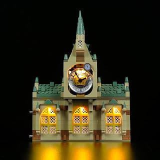 Brick Shine Light kit for Hogwarts Hospital Wing 76398(Lego Set is not Included) (Classic)