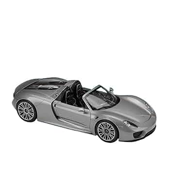 【999台限定】Porscheポルシェ918 スパイダー1/64ミニカー グレー 999台限定】Porscheポルシェ918 スパイダー1/64ミニカー グレー