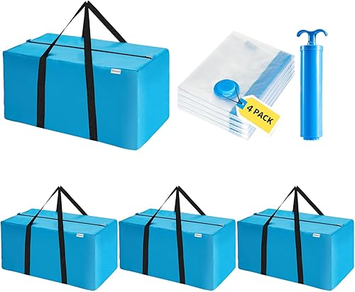 Bolsas de mudanza extra grandes resistentes que ahorran espacio, bolsa de almacenamiento al vacío, bolsas de sellado al vacío para ropa, bolsa de