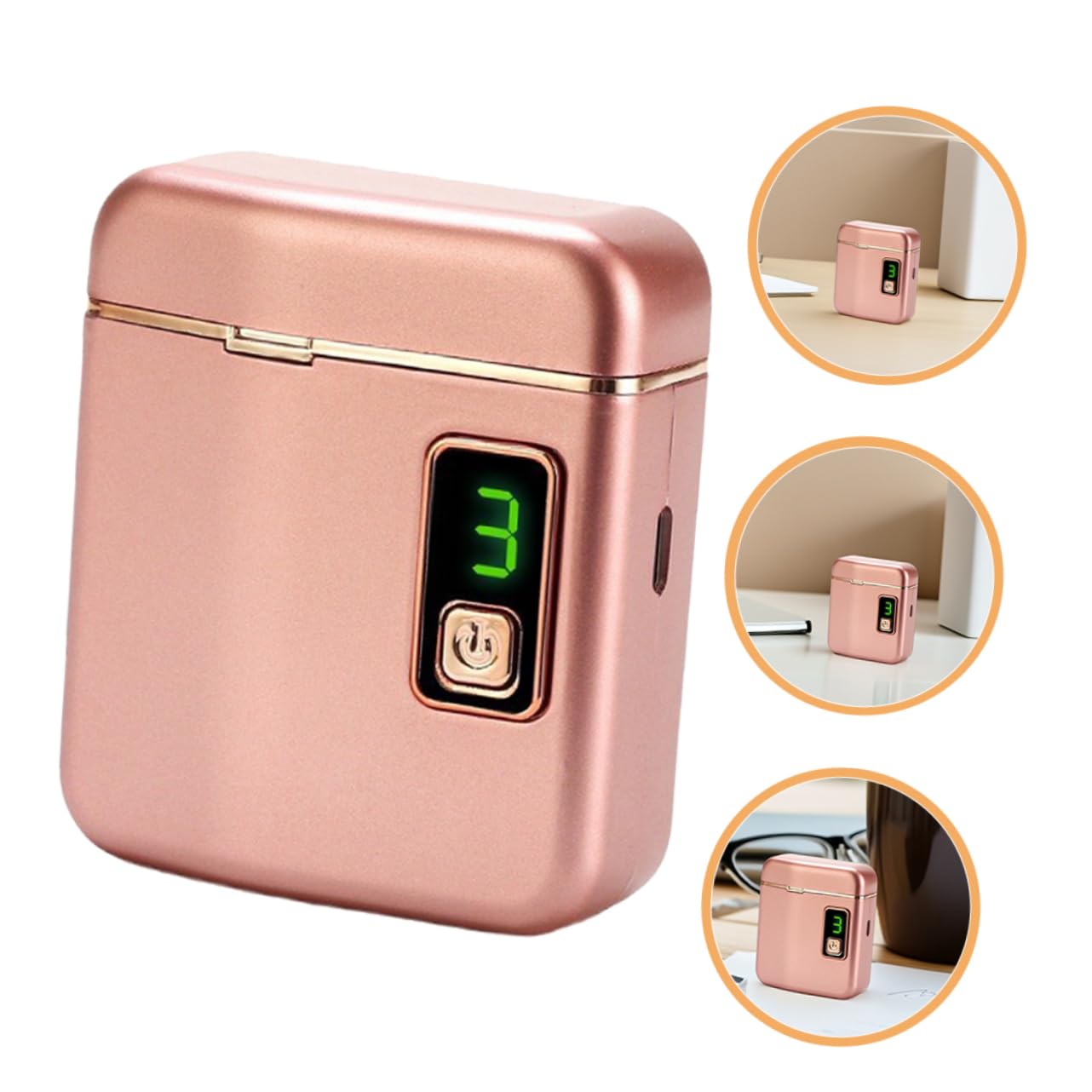 Outanaya Tagliaunghie Elettrico USB Ricaricabile con LED Lame Precisione Silenziose per Ragazzo Ragazza Adulti e Anziani Manicure e Compatta per Casa e Viaggio