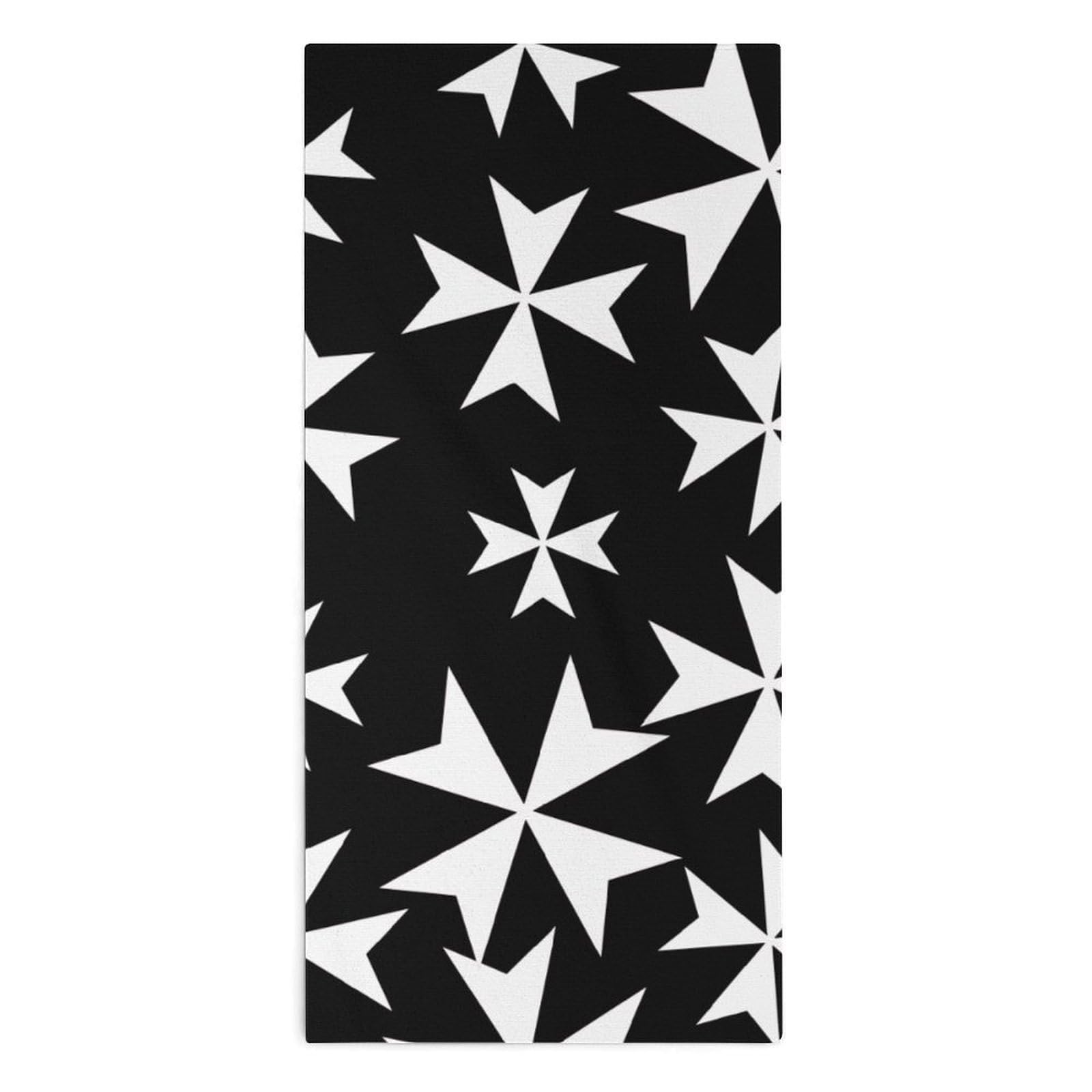 TXFBTRFSA Hospitaller Knights Hand Towels for Adult Face Towel Bath Beach Swim Accessories