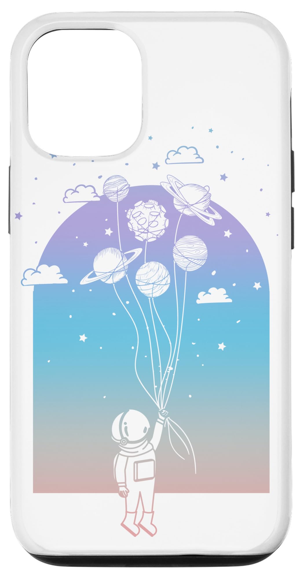 iPhone 13 Solarsystem, Space Flight, Astronauts are Aliens Case