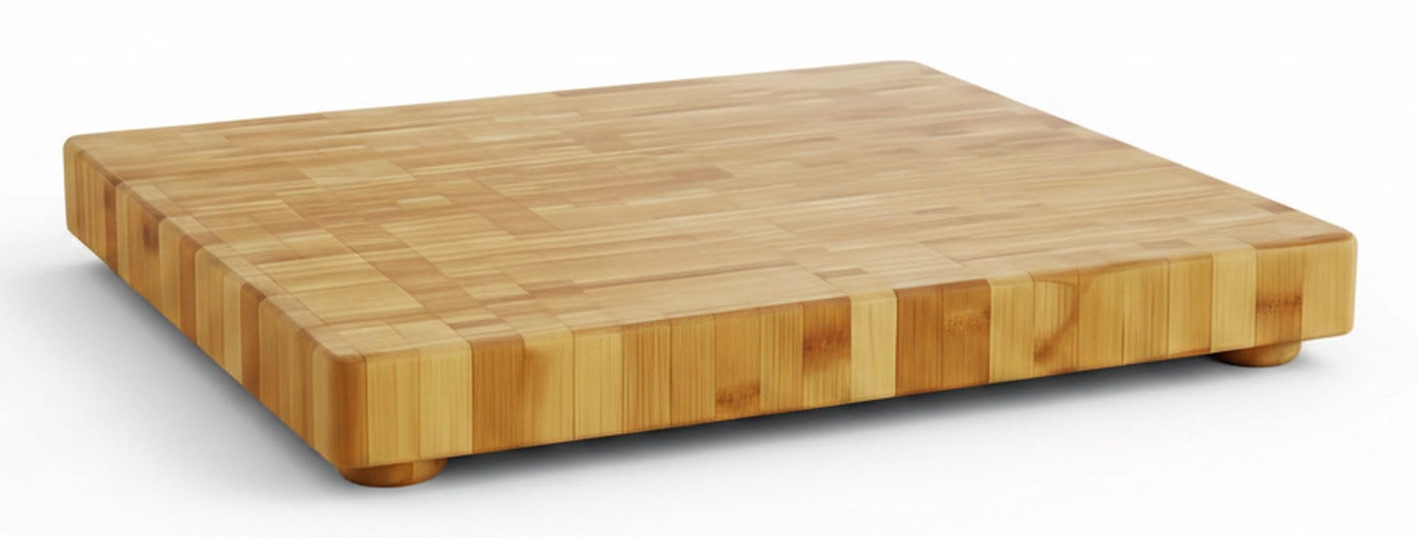 Deluxe Board XL, großes Profi-Schneidebrett aus massivem Bambusholz, 60 x 45 x 5 cm, 8.0 kg