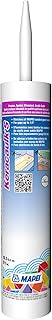 Mapei Keracaulk S Premium, Paintable, Sanded, Siliconized Acrylic Caulk, Expertly Formulated to Match Grout Colors, 10 oz., 5077 Frost- Sanded