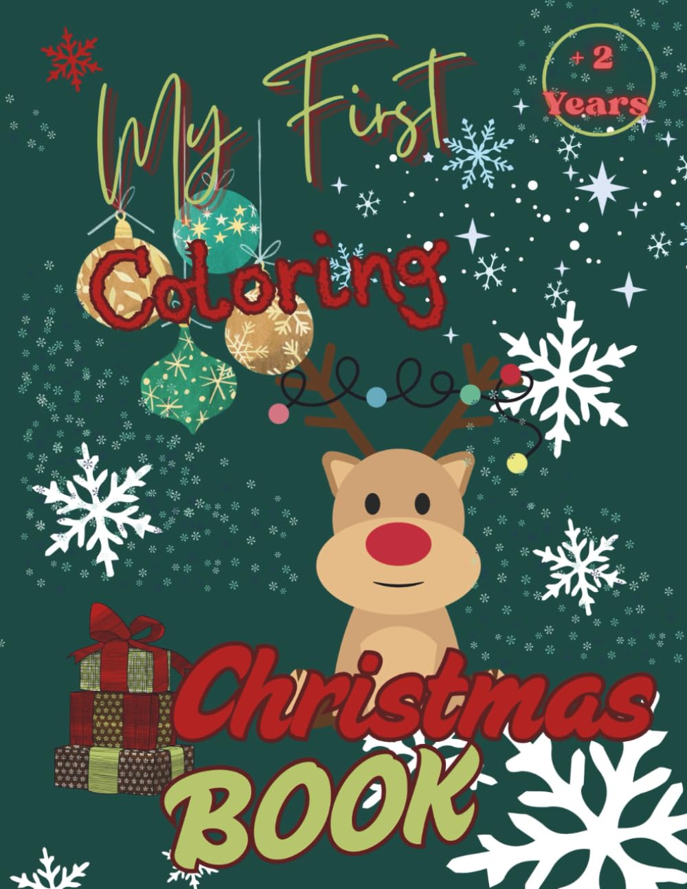 My First Coloring Christmas Book