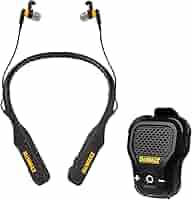 DEWALT Bluetoothイヤホン typeC Amazon.com: DEWALT 2-in-1 Neckband Bluetooth Headphones w