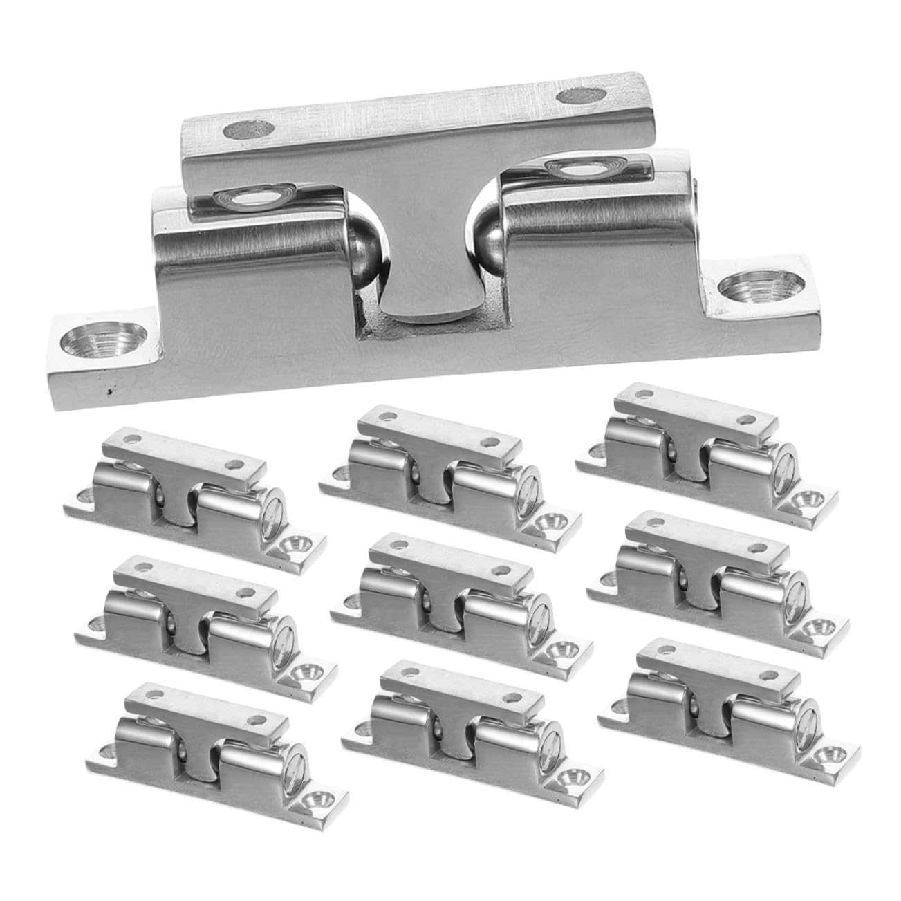 Pestillo puerta marina acero inoxidable con soporte duradero para puertas náuticas y yates 8