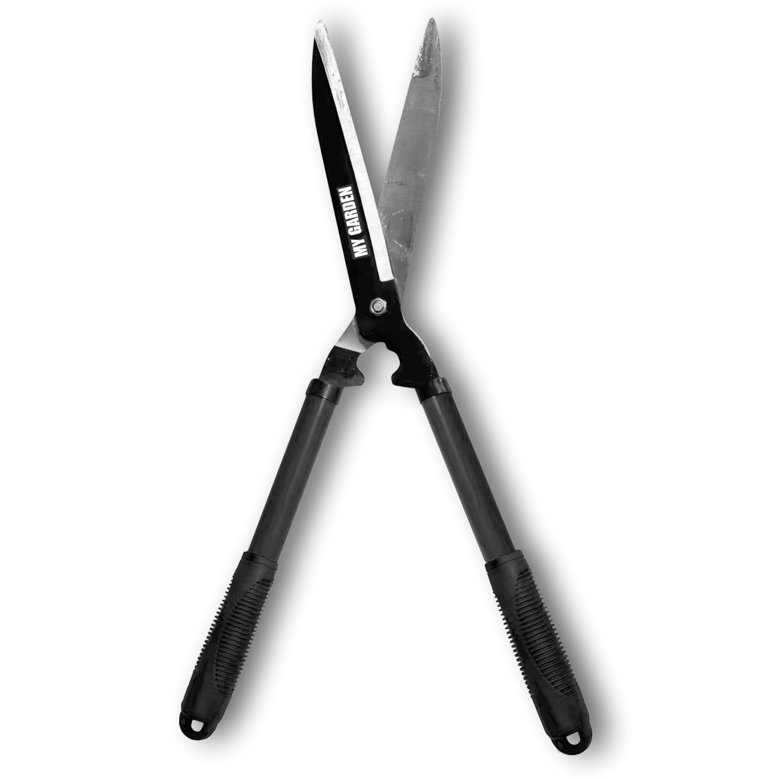 My Garden Hedge Shear 20" - Comfortable Non Slip Handle & Carbon Steel Blade Heavy Duty Garden Shear Ideal for Cutting Trimming Shearing Gardening Tool for Shrubs Bushes Bonsai Tree