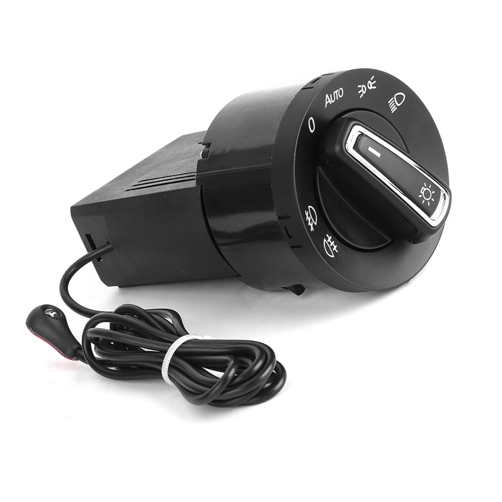 Commutateur de Commande de Phare avec Module de Capteur de Lumière, Commande de Lampe Automatique | Module crépusculaire, faisceau pour Mk4, B5 , finition robuste, technologie de détection automatiq