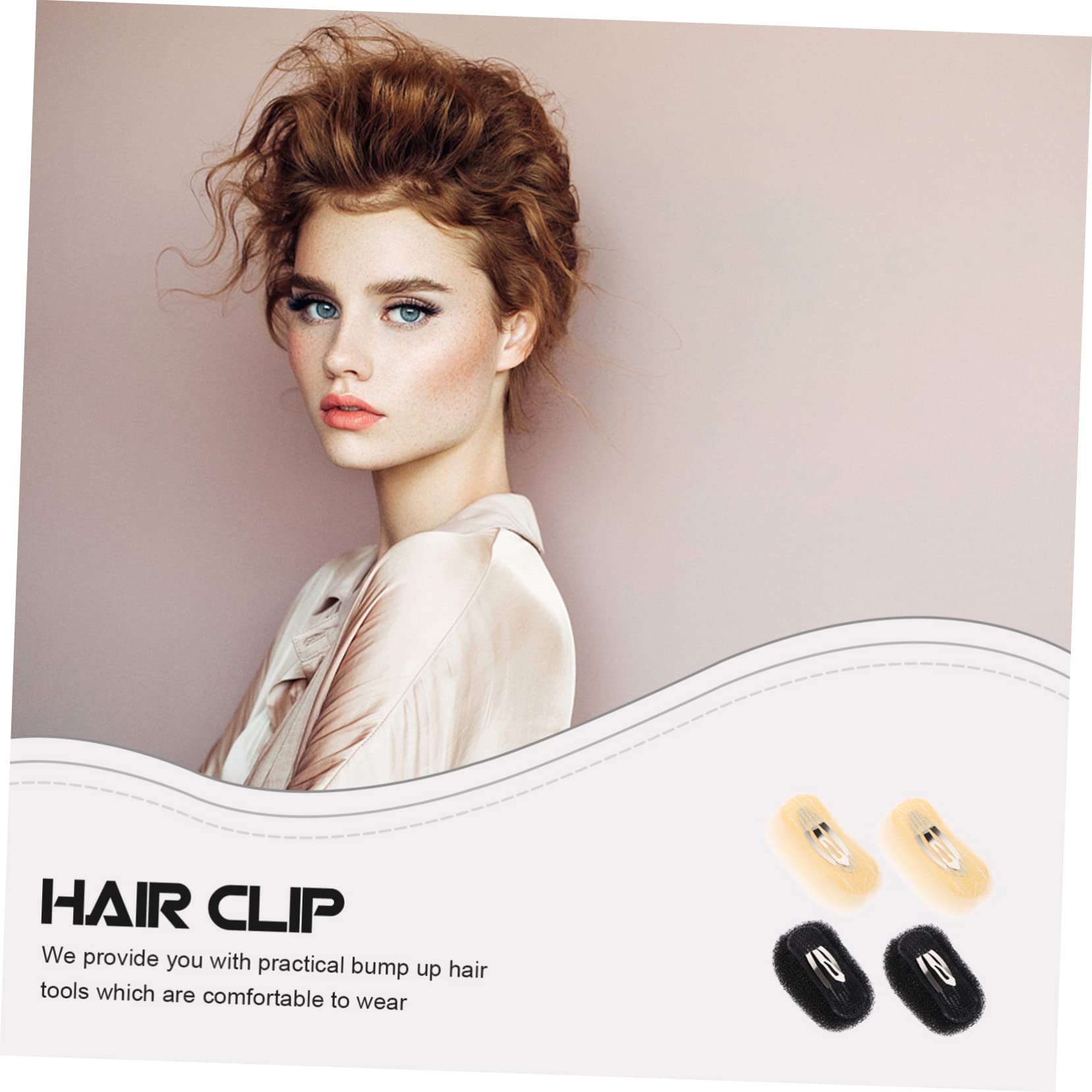 Healeved 12pezzi Clip Per Donne Accessori Per Acconciature Leggeri e Invisibili Strumenti Per Aumentare Volume Dei Adatti Diverse Pettinature Come Ricci e Code Di Cavallo Design