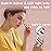 Gurelax Eyebrow & Facial Trimmer: 2-in-1 Electric Facial Hair Removal & Eyebrow Shaver (Built-in Mirror), Face Razor for Women with 2 Replacement Heads