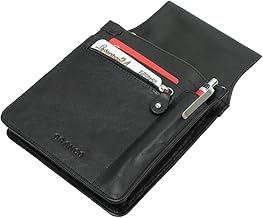 Ledershop24 XXL PROFESSIONAL HOLSTER HOLSTER REAL LEATHER WAITER HOLSTER CATERING WAITER POCKET