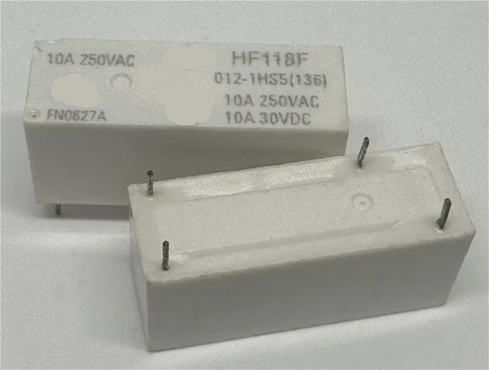 Relais 4 broches HF118F 005-1HS 10A pour circuit imprimé