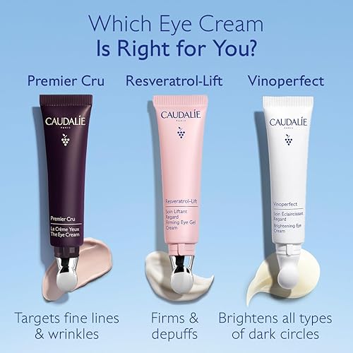 Miniatura 6 de Caudalie Vinoperfect Dark Circle - Crema de ojos iluminadora con cafeína con niacinamida, sin fragancia, 0.5 fl oz