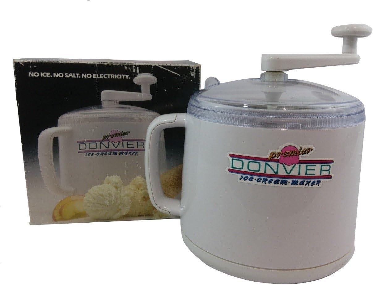 Donvier 1Quart Ice Cream Maker Ice Cream Scoops Home