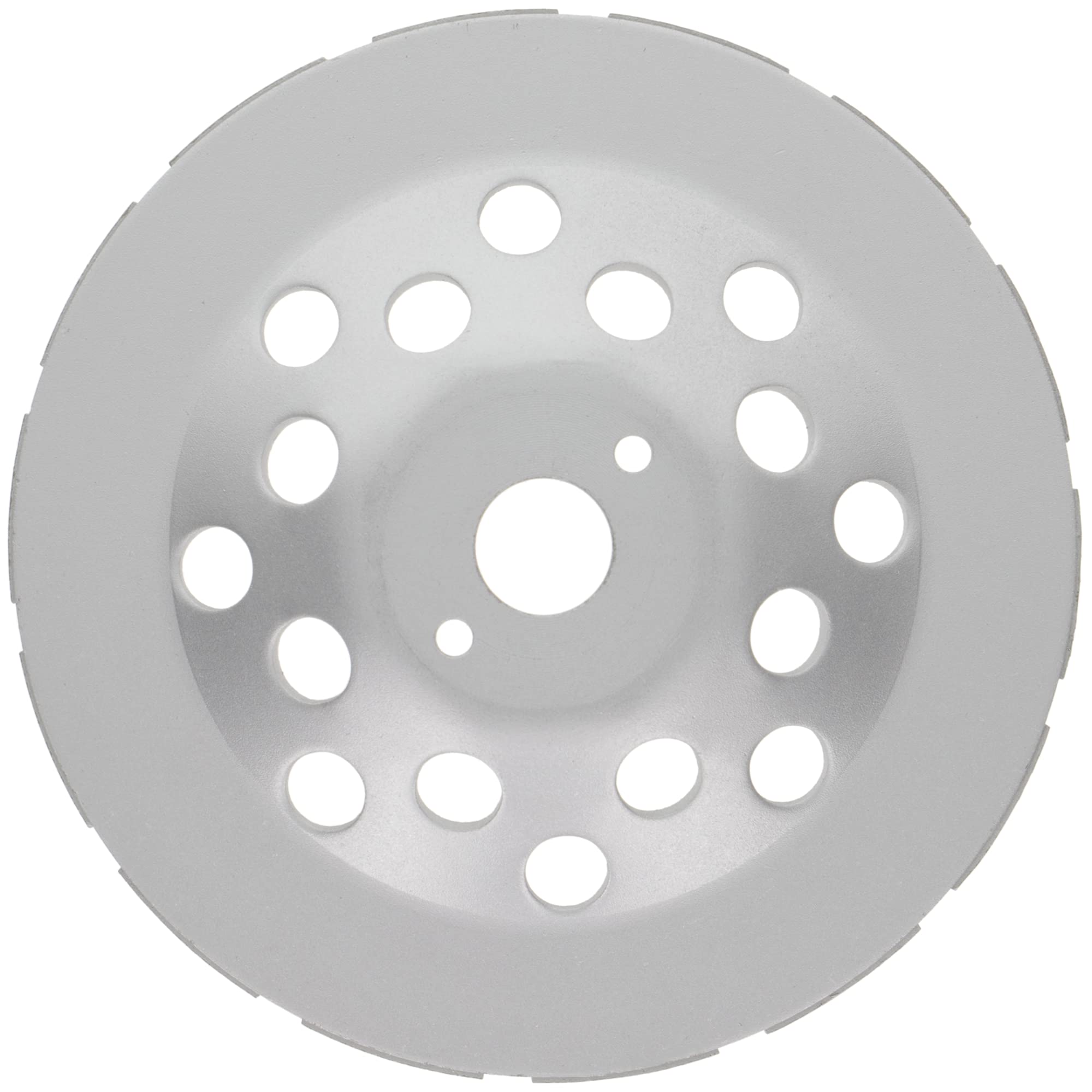 PRODIAMANT Meule Assiette Diamantée 180 mm Béton Universel Double Rangée 22,2 mm