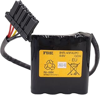LITKEQ Replacement Battery for FDK 8HR-4/3FAUPC 9.6V 4500MAH for Okuma Robot E5503-07E-001/MB4000 Battery