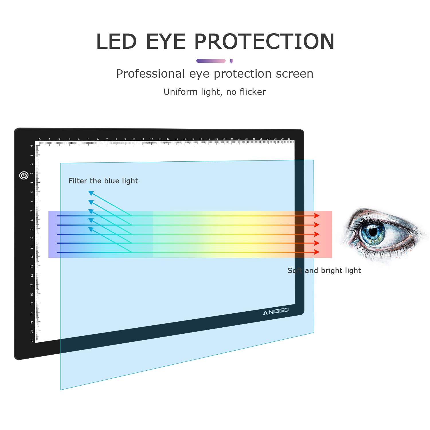 GAOMON Tavoletta Luminosa LED GB4 Formato B4 Per Disegno, Copia E Tatuaggio - Foto 6