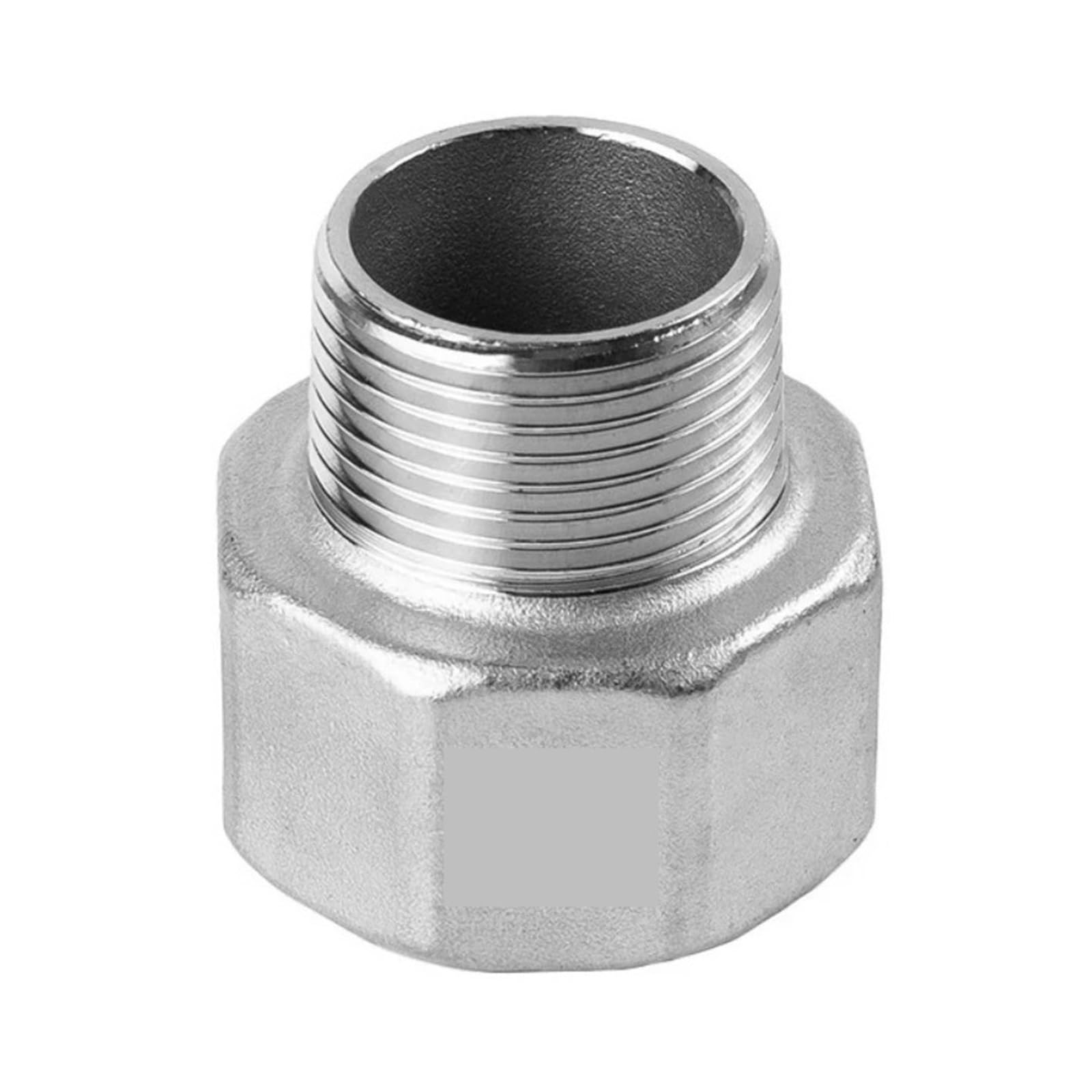 Epaknhgd Men's Dn20 To Dn10 1Pc Thread Reducer 304 Stainless Steel Pipe Fitting Connector Adpater