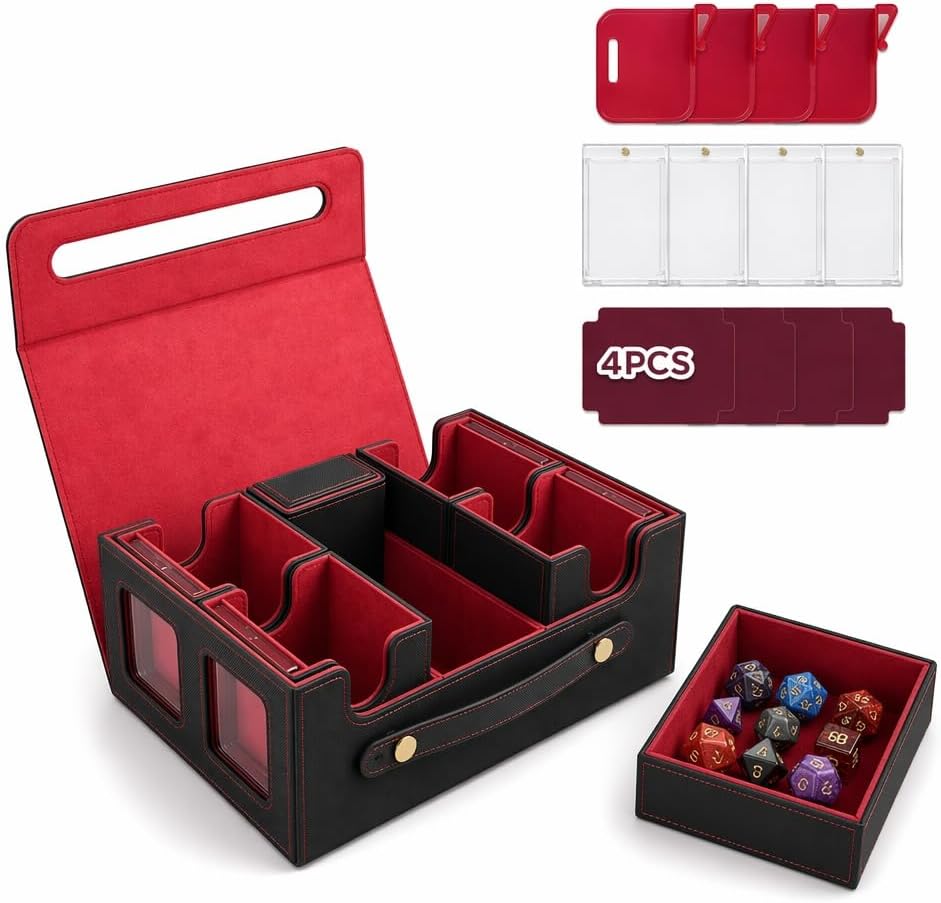 Commander Deck Box with Display Windows for Commander Night