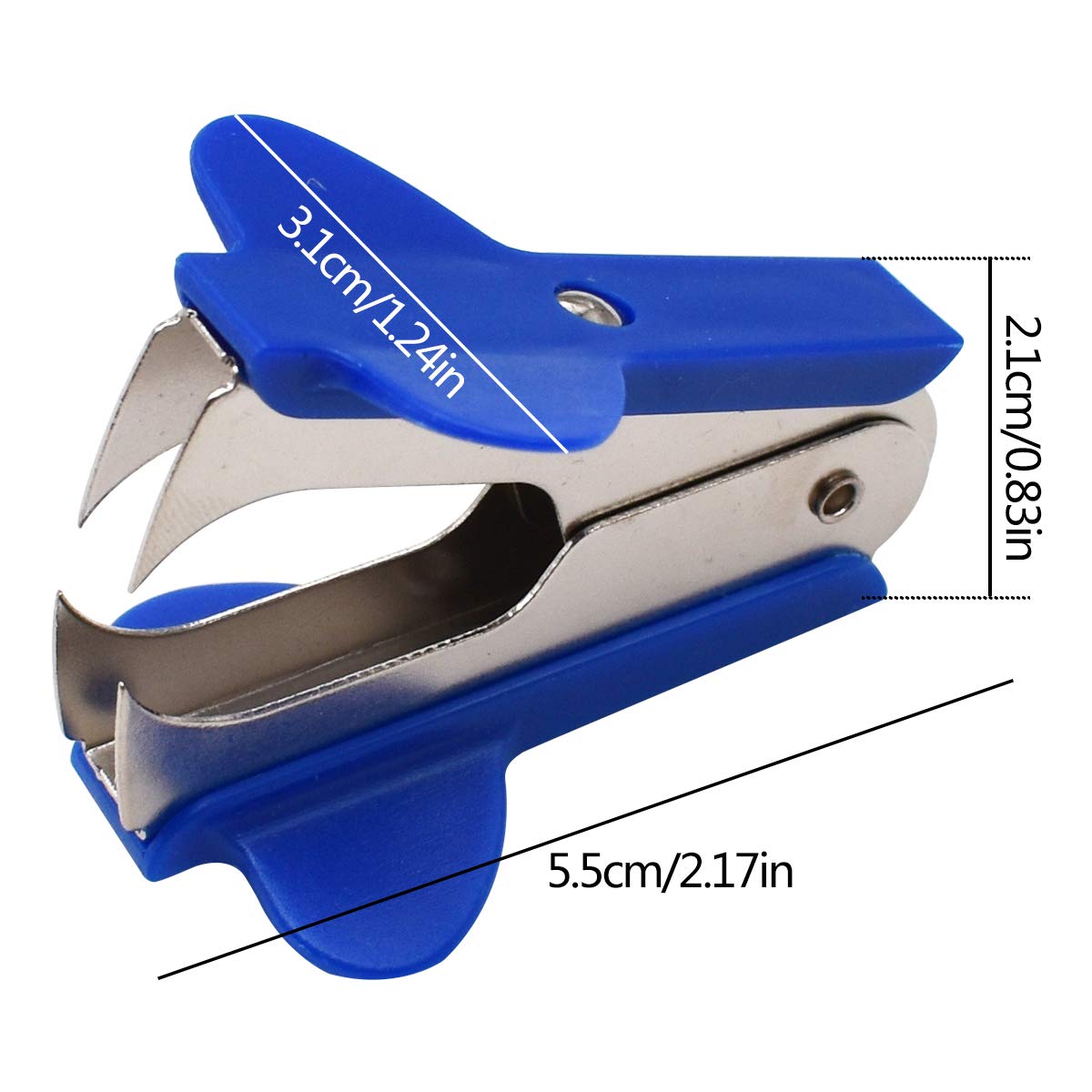 Pinza Multiuso Con Gancio, In Plastica, Disponibili Bianche O Bianche E E Blu - Foto 9