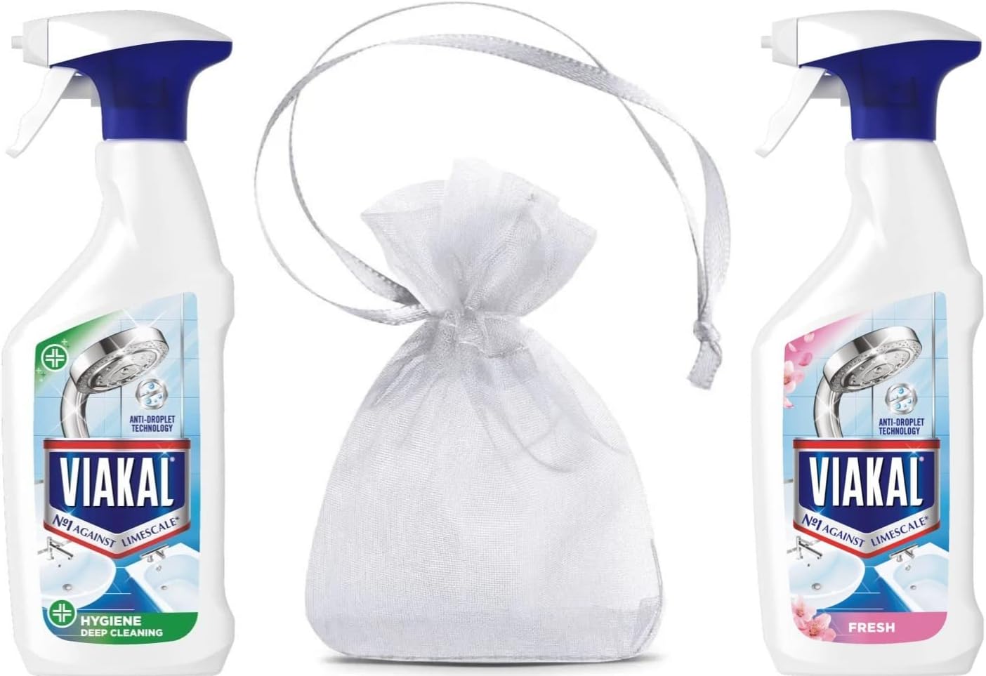 Viakal Limescale Remover Spray with AntiDroplet Technology Bundle Pack