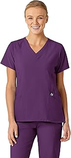WINK W123 Women's Stylized V-Neck Scrub Top