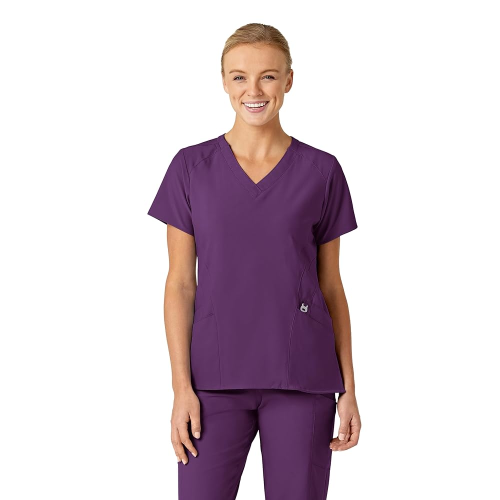 Amazon.com: WonderWink W123 Women's Stylized V-Neck Scrub