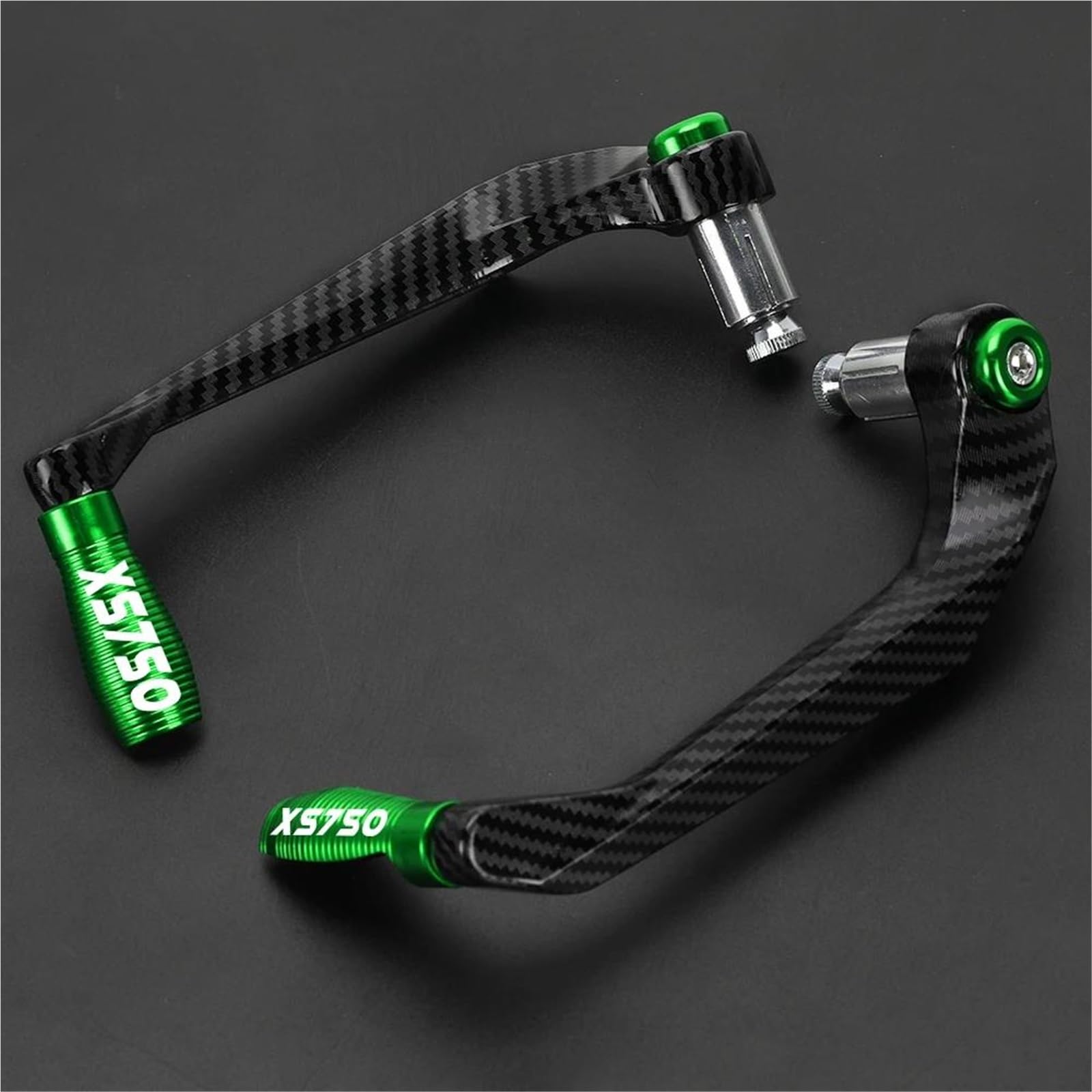 Hizorb Green Handguards For Y-Amaha Xs750 Xs 750 1977 1978 1979 1980 1981 1982 All Models Motorcycle Handlebar Grips Guard Brake Clutch Lever Protector(Green)
