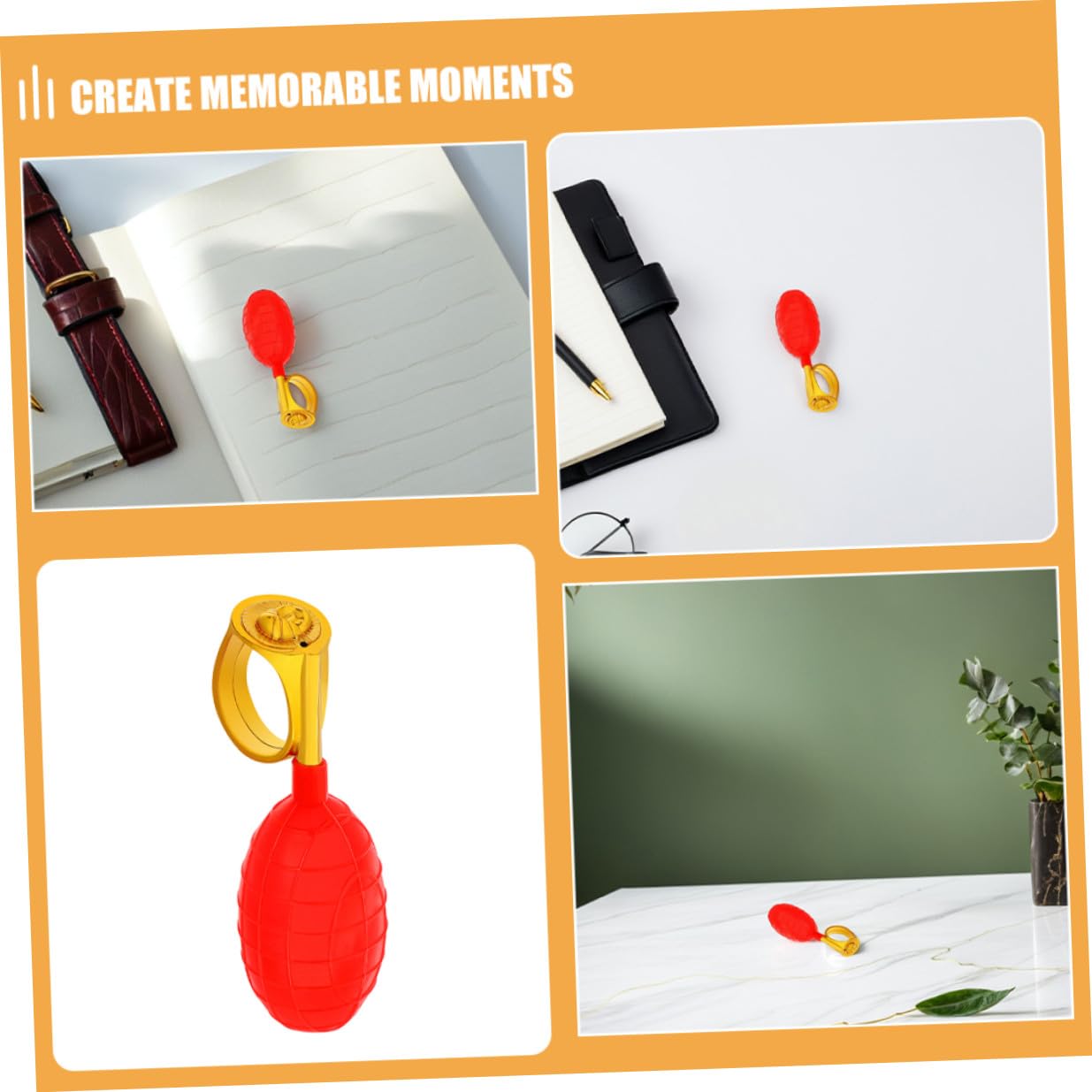 Uonlytech Anelli Spruzza Acqua 3 Pezzi Giochi Scherzo Per Feste Indoor Outdoor 3.15X0.98X0.98In Anello Dello Scherzo Dell'Acqua Divertenti Attività Di Gruppo