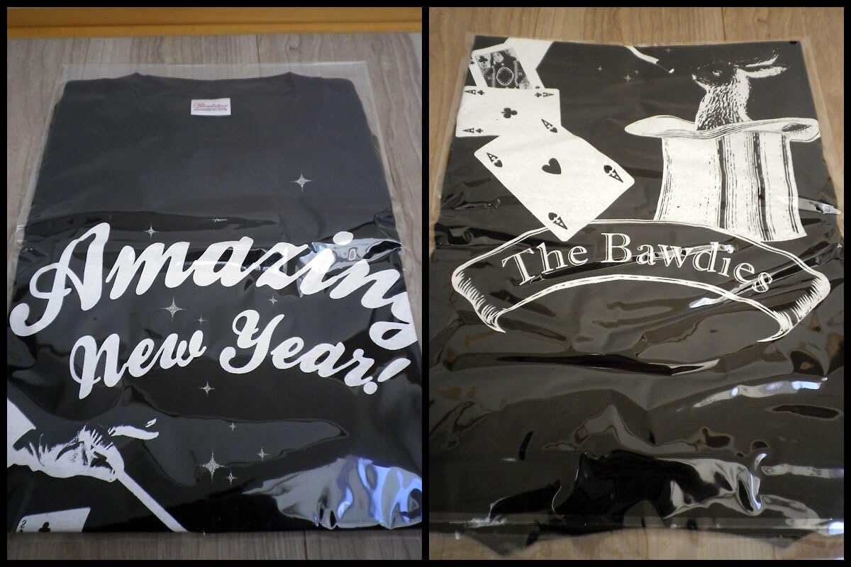 Amazon.co.jp: THE BAWDIES ザボウディーズ ツアーT バンドT 5枚セット 